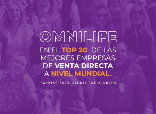 Omnilife reconocida como top 20 de las mejores empresas de multinivel.